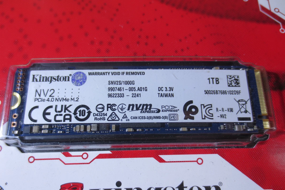 Kingston Technology NV2 M.2 2000 Go PCI Express 4.0 NVMe