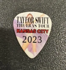 Kansas City 2023 Taylor Swift ERAS Tour Collectible Guitar Pick