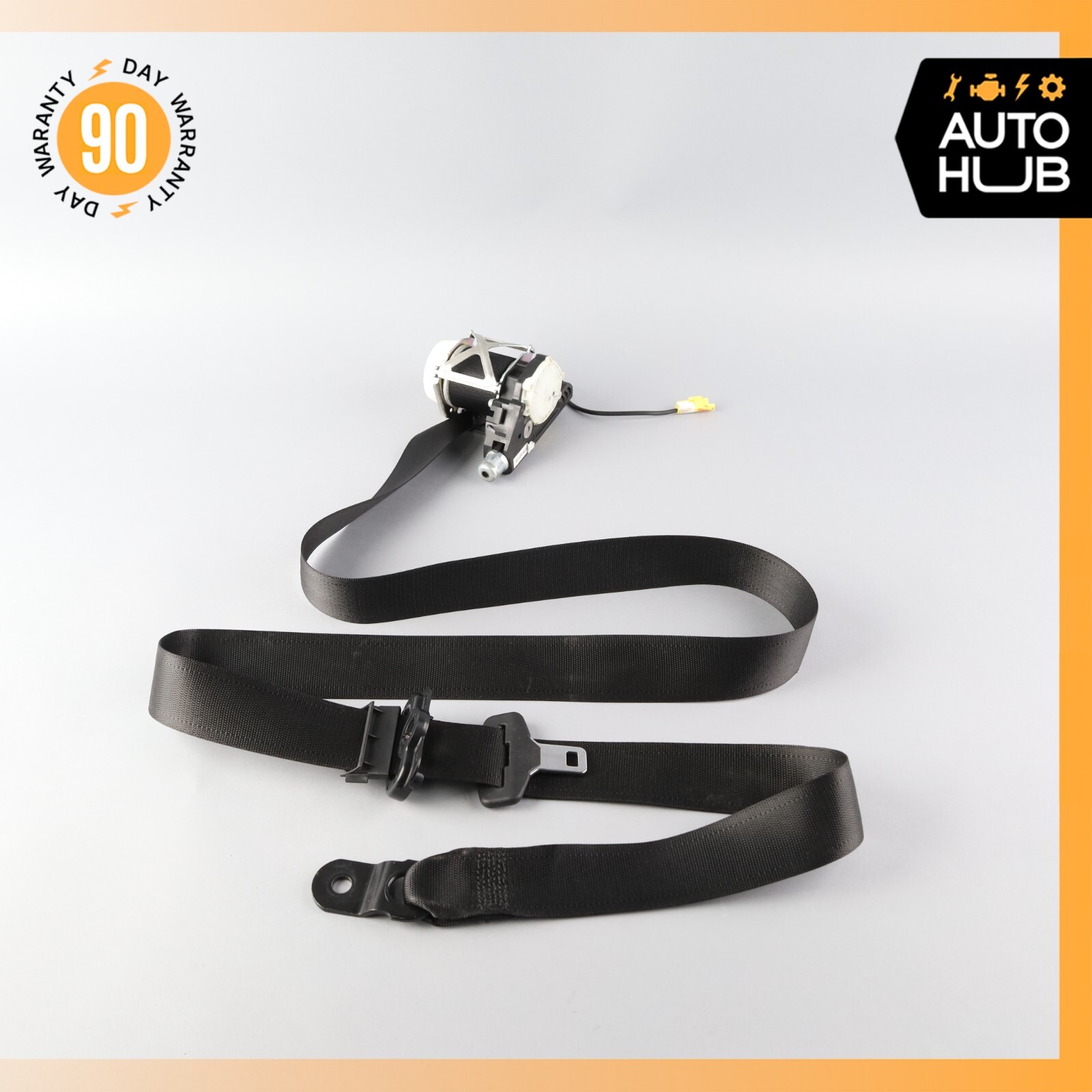 03-08 Maserati Quattroporte M139 Front Right Side Seat Belt Black OEM