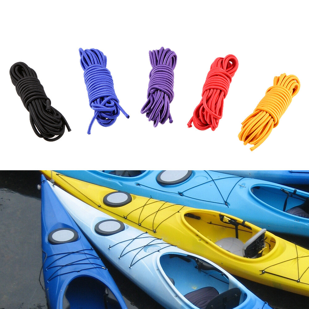 ELASTICO BUNGEE ROPE Shock Cord Tie Down Rimorchio Barca Kayak - Arancione EUR 14,76 - IT - Foto 14