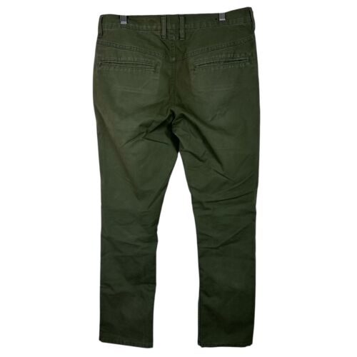 Empyre Skeletor Skinny Jeans Grunge Skater Hose Herren Gr. 30 Army Grün Stretch - Bild 2 von 11