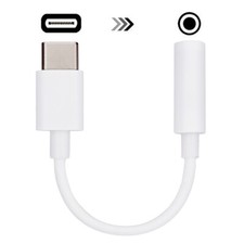 Advanced USB-C to 3.5mm Female Aux Microphone Connector Cable for Type C Devices