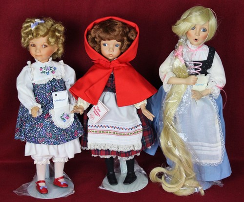 11 Vintage 14" & 15" Dianna Effner's Storybook Dolls,By Knowles/Ashton-Drake. - Picture 24 of 24