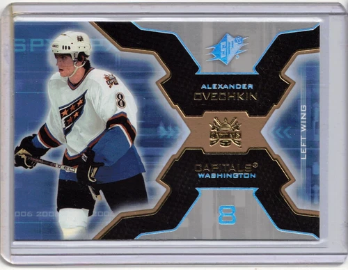 ALEXANDER ALEX OVECHKIN 06/07 Upper Deck SPX Base #100 Capitals 2ND YEAR CARD