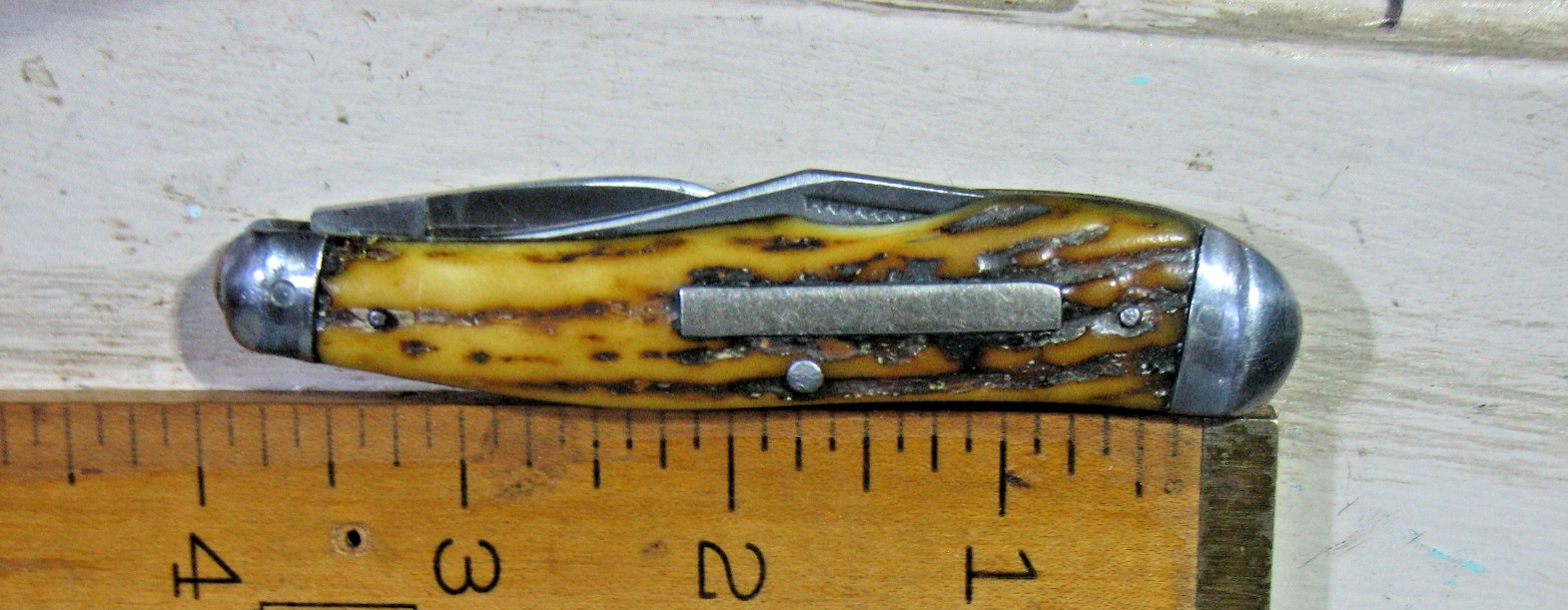 Early VINTAGE Stag KA-BAR HTF PATTERN NO CASE /BOX