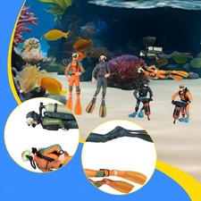 Diver Figurines Figure DIY Creative Mini, Realistic, Aquarium Decorations