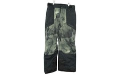 Obermeyer Excursion Teen Boys Ski Pants Insulated Camo Black Size L 14-16 