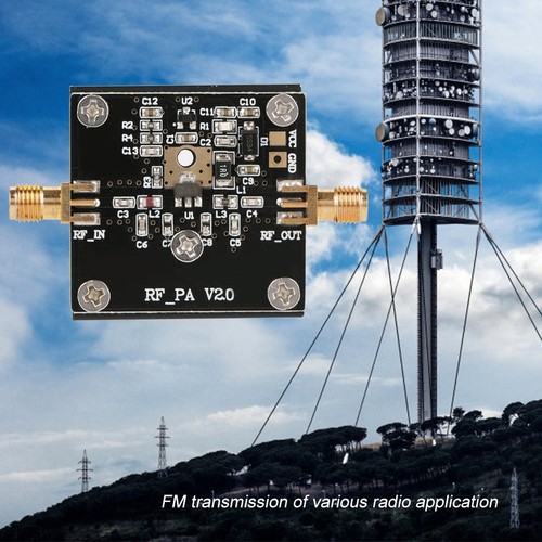 Amp Accessories Digital Video High Power RF Radio 2.5W VHF FM Power Amplifier - Zdjęcie 3 z 7