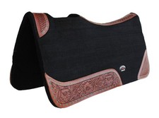 Thick Horse SADDLE PAD Western Contour Wool Felt Therapeutic 32" x 32" 39147