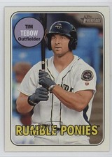 2018 Topps Heritage Minor League Edition Tim Tebow #180 1k2s