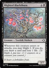 Blighted Blackthorn 90 Lorwyn Eclipsed Magic the Gathering