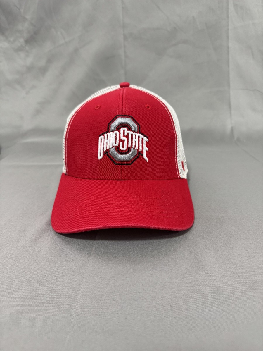 '47 Brand Ohio State Buckeyes Trucker Snapback Hat Red White NCAA