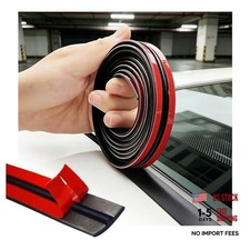 T-Seal Car Sunroof Seal,Trimable Car Windshield Rubber Seal Strip for 23Ft