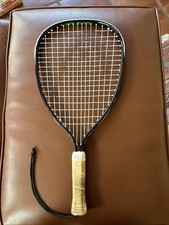 HEAD Jazz Oversize Racquetball Racket w/ Silver Case   Vintage   3 7/8 Titanium