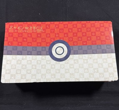 Pokémon Stamp Box Japan Post - Beschädigt - Inkl. Deck & Postkarten