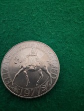 1977 Silver Proof Queen Elizabeth 2nd Silver Jubilee Crown Coin
