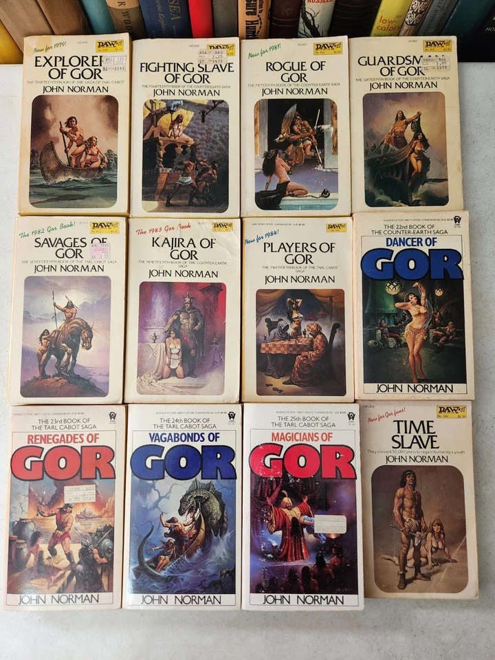 John Norman GOR Series 1-17++ Lot of 25 Books Tarl Cabot Sci Fi - Image 3 of 4