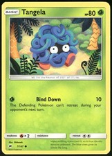 Tangela 7/147 Burning Shadows Pokemon Card 2017 Lightly Played