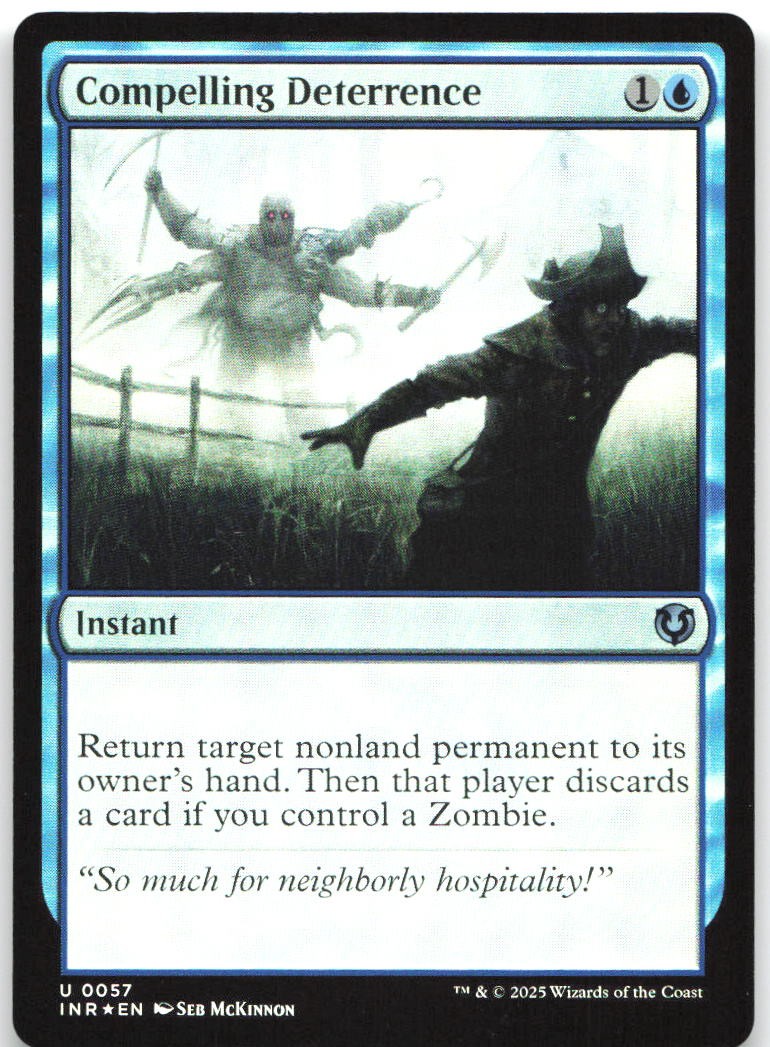 Compelling Deterrence 57 Innistrad Remastered Magic: The Gathering Foil LP