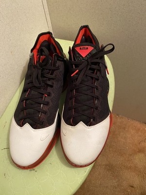 Size 15- Nike LeBron 19 Low Bred  signed 
