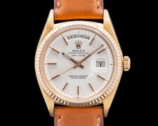 Rolex 1803 Day-Date 18K Yellow Gold Portuguese Champagne Dial