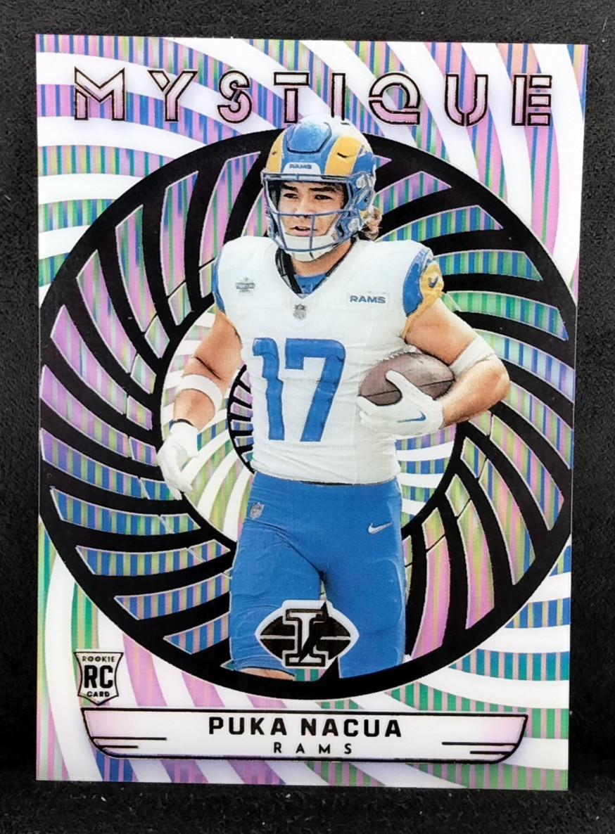 2023 Panini Illusions #27 Puka Nacua Mystique Los Angeles Rams