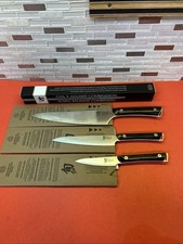 Shun Kazahana Knife Set of 4. NIB