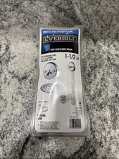 NEW Everbilt Trip Lever Bath Drain 1-1/2" Polypropylene Chrome Trim 214 126 sw