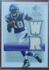 2007 SP Rookie Threads - Rookie Threads Sidney Rice #RT-SR (MEM, RC)