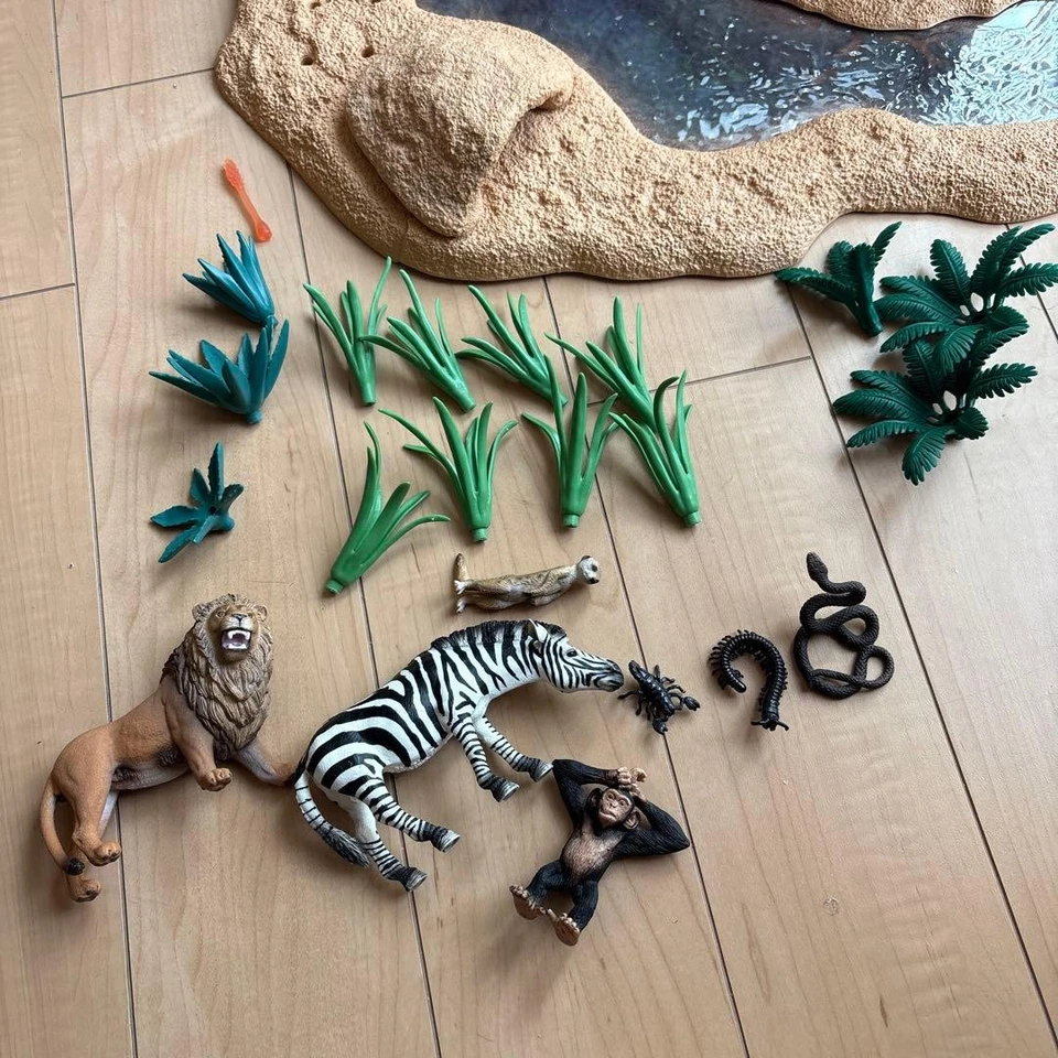 Juego de abrevaderos para animales Schleich 42258 Foto 2 de 4