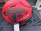 Michael Penix Jr Signed Authentic Full Size Falcons Rave NFL Helmet