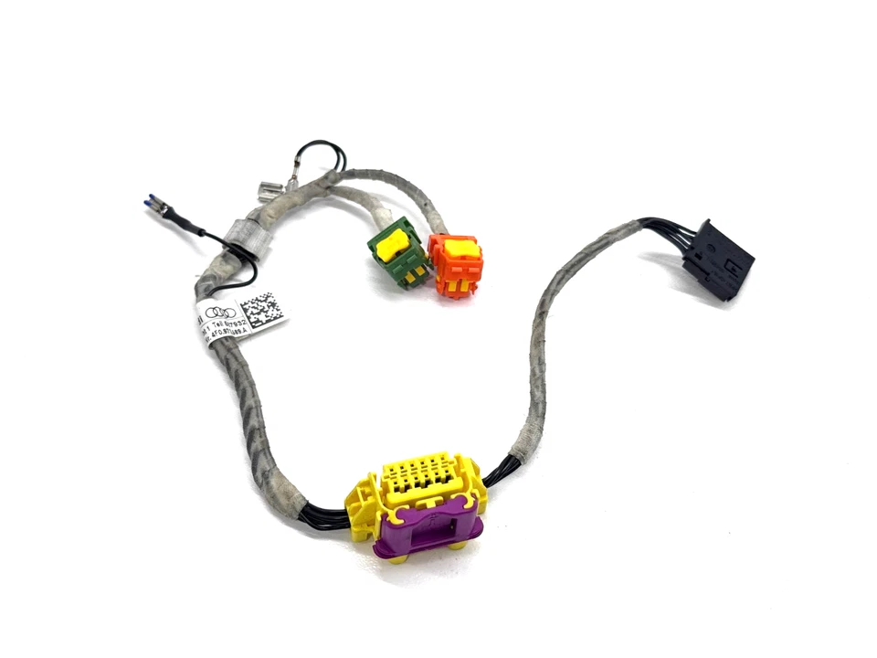 Arnés de cableado del volante AUDI A6 QUATTRO 2005-2011 4F0971589A OEM Foto 3 de 4
