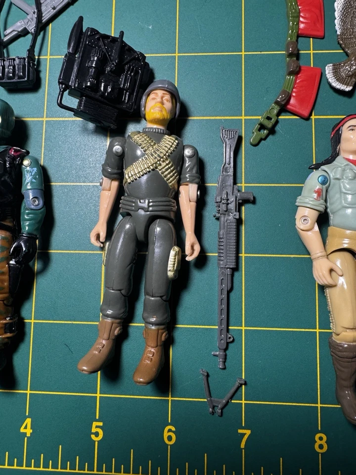 GI JOE Complete Figure Lot Rock N Roll  Spirit Beach Head Recondo - Image 3 of 4