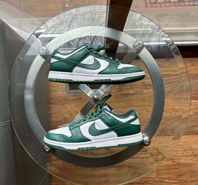 Size 10 - Nike Dunk Low Michigan State (2021) Og Retro Men s SB Premium Leather
