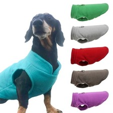 1 Pack Dog Sweater with Leash Ring Winter Warm Pet Sweater Thick Clothes Coat