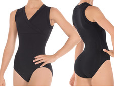 Eurotard Womens Microfiber Wrap Front Leotard Leotard Adult