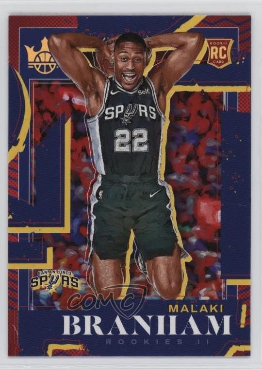 2022-23 Panini Court Kings Rookies II Malaki Branham #104 Rookie RC 1ar2