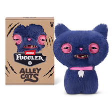New US FREE SHIP Zuru Fuggler Alley Cats Cheezee 9  Plush Funny Ugly Monster NIB