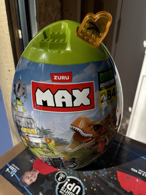 BRAND NEW, ZURU MAX, T-REX ATTACK Dino Adventure, 284 Pieces, Compatible (518)