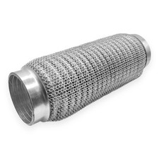60x250 Flexrohr Flexstück Auspuff Katalysator Softflex Edelstahl mit Interlock
