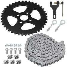 40T Sprocket 420 Driver Chain 90 Links For CT200U BT200X 212cc 196cc Mini Bike