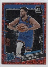 2023-24 Donruss Optic Rated Rookie Fast Break Red Prizm 66/75 Vasilije Micic 4jk