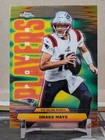 2025 Topps Chrome NFL Drake Maye Power Players Refractor PP-10 Patriots