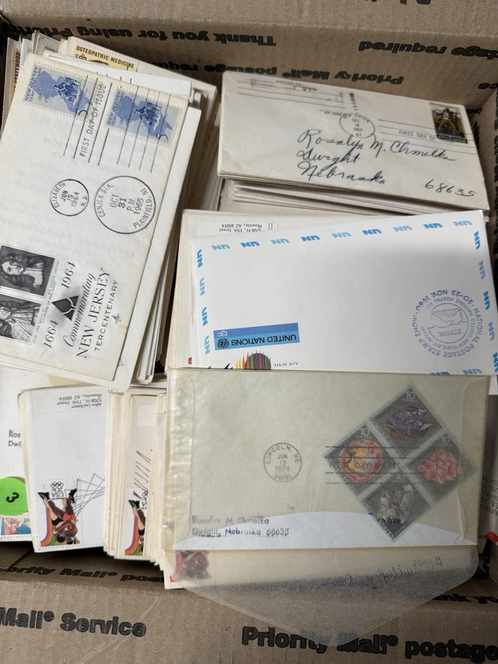 Оптовый дилер запас коробка лот 100-130 фунтов эфемерная бумага филателистический чехол оптом - Изображение 4 из 4