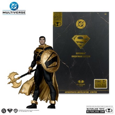 McFarlane DC Multiverse  Superman (Future State ) Knightmare Edition Gold Label