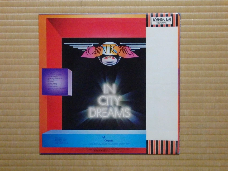 Robin Trower – In City Dreams WWS-80915 Japan Insert Obi - Image 3 of 4