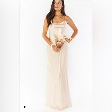 Show Me Your Mumu Tuscany Satin Maxi Slip Dress