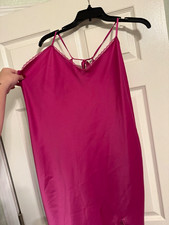 Wild Fable Pink Full Slip Lace Trim Adjustable Straps Solid XXL Plus