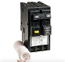 Square D Schneider Electric HOM250GFICP Homeline 50 Amp Two Pole Circuit Breaker