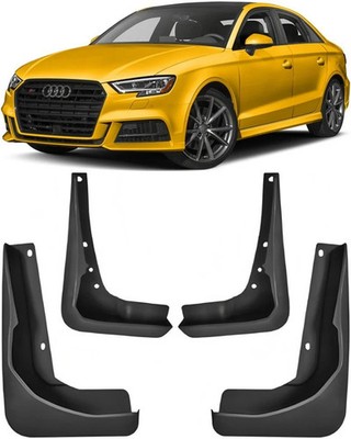 4Pcs New Full Set Splash Guards Mud Flaps For 2017-2020 Audi A3 S-Line S3 Sedan